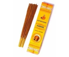 Grandininis pjūklas Natūralūs smilkalai "Amber" AYURVEDIC, 15 g