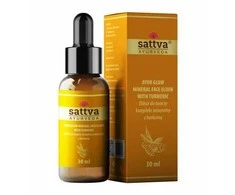Veido serumas su ciberžole Ayur Glow Mineral Eliksyras, Sattva Ayurveda, 30ml