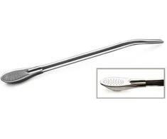 Grandininis pjūklas Profesionalus Nerūdijančio Plieno Bombilla Šiaudelis Yerba Mate, 19 cm“
