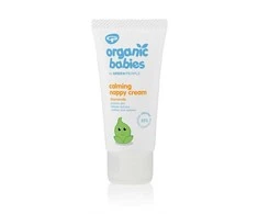 Raminantis kremas kūdikiams nuo sauskelnių bėrimo “Organic Baby“ Žalias PEOPLE, 50 ml
