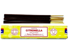 Grandininis pjūklas Rankų darbo smilkalai „Citronella“ (15 g), SATYA