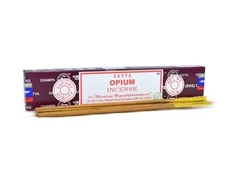 Grandininis pjūklas Rankų darbo smilkalai „Satya Opium“ (15 g), SATYA