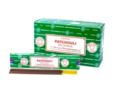 Grandininis pjūklas Rankų darbo smilkalai „Satya Patchouli“ (15 g), SATYA