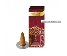 Smilkalų kūgiai Sandalwood, Sattva Ayurveda, 20g