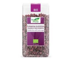 Spanguolės pasaldintos cukranendrių cukrumi, BIO PLANET 400g.
