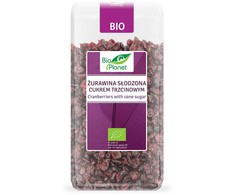 Spanguolės pasaldintos cukranendrių cukrumi, BIO PLANET 400g.