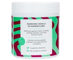 Tirpios skaidulos su probiotikais SLIM+ – kivių ir granatų skonio, 300g, SVEIKVITA