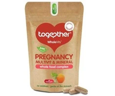 Grandininis pjūklas Vitaminai ir mineralai besilaukiančioms PREGNANCY TOGETHER RAW, 60 kaps.