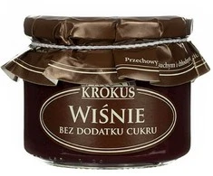 Grandininis pjūklas Vyšnių ir obuolių tyrė be pridėtinio cukraus, 310 g. ,KROKUS