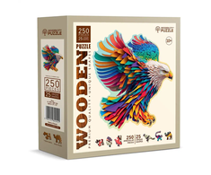 Hobilt Medinė dėlionė Woodencity Bright Eagle, 250 detalių