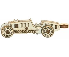 Dėlionė WOODEN CITY 3D Mediniai Galvosūkiai Sportiniai Automobiliai
