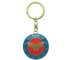 Abysse Corp DC COMICS 3D raktų pakabukas – „Wonder Woman“ skydas