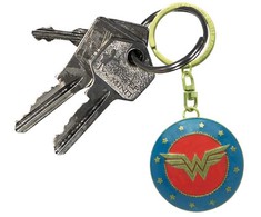 Abysse Corp DC COMICS 3D raktų pakabukas – „Wonder Woman“ skydas