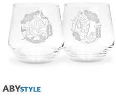 Abysse „Pokemon 2“ stiklinių rinkinys – „Magikarp &amp; Gyarados Europe“ – 30cl