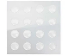 X Raypad ARTISAN MIZUGUMO FUTAE-P8 (⌀8 x 0.8 mm) (Balti) Pakaitiniai Pelė Feet