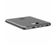 Canyon Powerbank PB-2008 LED 20000 mAh PD100W QC3.0 tamsiai pilka