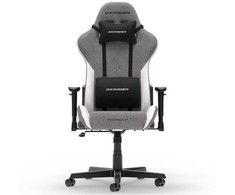 DXRacer Formula Series L Pilkas &amp; Baltas Fabric (Pilka Balta Medžiaginė) Kėdė