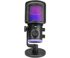 Fifine Technology FIFINE AmpliGame AM6 RGB Juodas (Juodas) Kondensatorinis Mikrofonas