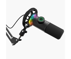 FIFINE K658 kardioidinis laidinis mikrofonas su RGB | USB