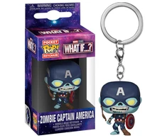 Funko POP! Keychain: Marvel: What If - Zombie Captain America