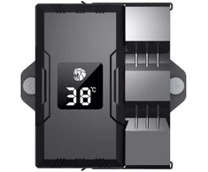 Gamemax CPU Air Cooler | GAMMA 90 DIGITAL BK | Juodas