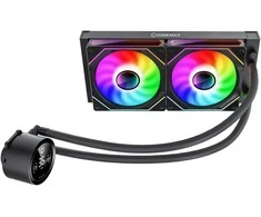 Gamemax CPU Liquid Cooler | ICEBURG 240 DIGITAL BK | Juodas