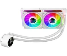 Gamemax CPU Liquid Cooler | ICEBURG 240 DIGITAL WH | Baltas