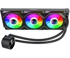 Gamemax CPU Liquid Cooler | ICEBURG 360 DIGITAL BK | Juodas