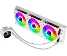Gamemax CPU Liquid Cooler | ICEBURG 360 DIGITAL WH | Baltas