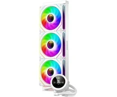Gamemax CPU Liquid Cooler | ICEBURG 360 DIGITAL WH | Baltas