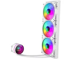 Gamemax CPU Liquid Cooler | ICEBURG 360 INFINITY WH | Baltas