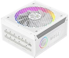 Gamemax PSU | RGB 750G WH | 750 W | Gold | Baltas | Full Modular