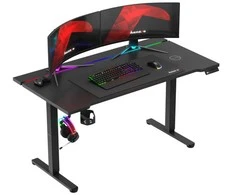 Huzaro Meester Group Sp. su o.o. Hero 8.7 RGB Juodas 140 cm electric gaming desk