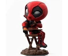 „Iron Studios“ ir „Minico Deadpool Wolverine“ – Deadpool figūrėlė