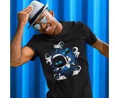 Jinx ASTRO'S PLAYROOM - Bot Party Premium T-shirt Juodas, L