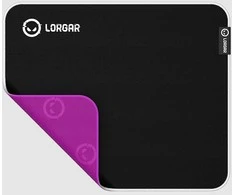 Lorgar Legacer 753, Pelės kilimėlis žaidimams, Ultra-gliding surface, Violetinė anti-slip rubber base, size: 360mm x 300mm x 3mm, weight 0.23kg