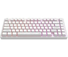 Dark Project Klaviatūra ALU81A Terra Nostra balta, G3MS Moonstone jungikliai, RU