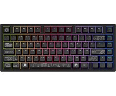 Klaviatūra „Dark Project ALU81A Terra Nova Juodas“, G3MS „Moonstone Switch“, RU