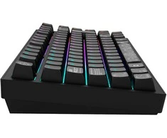 Klaviatūra Dark Project ALU81A Terra Nova (Juoda) ISO išdėstymas