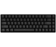 Klaviatūra FGG FIRE68 RGB, Gateron Dual-Rail Universal Switch, Juodas