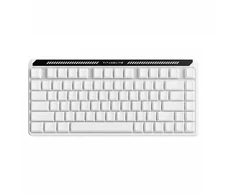 Klaviatūra FGG TITAN 75 TURBO HE RGB Baltas, Unionwell Float Glow HE Switches, US