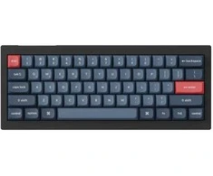 Klaviatūra Keychron V4 MAX QMK (Carbon Juodas) - Gateron Jupiter Raudona switches