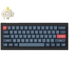 Klaviatūra Keychron V4 MAX QMK (Carbon Juodas) - Gateron Jupiter Banana switches