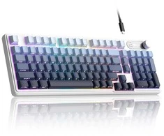 Klaviatūra Magegee GK960 Mėlyna-Juodas A, RGB, US