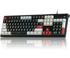 Klaviatūra Magegee K2 Knight Raudona B, RGB, US