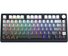 Klaviatūra Magegee Light75 Baltas Pilkas, RGB, Mėlyna Whale Switch, US