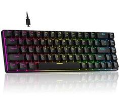 Klaviatūra Magegee MK-BOX Juodas, RGB, Amethyst Switch, US