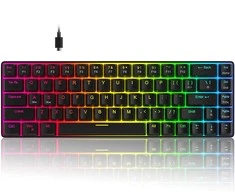 Klaviatūra Magegee MK-BOX Juodas, RGB, Amethyst Switch, US