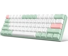 Klaviatūra Magegee STAR61 Rožinė Lotus A, RGB, Ginger Cat Switch, US