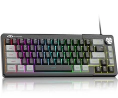 Klaviatūra Magegee TS68 Pilkas Juodas, RGB, US